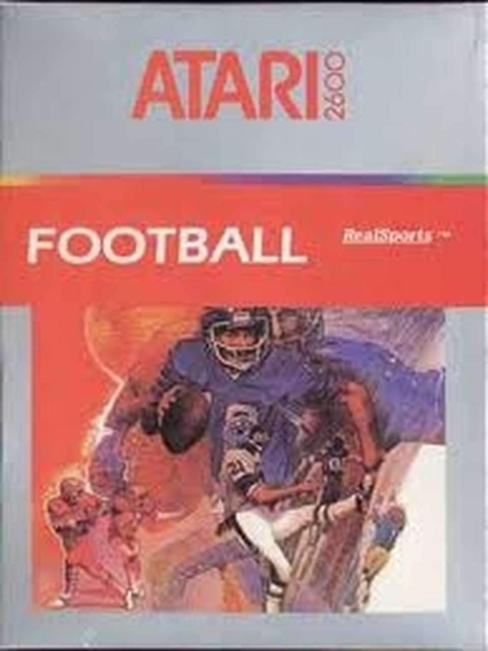 REAL SPORTS FOOTBALL - ATARI 2600 GAME - Atari 2600 Game | Retrolio Games