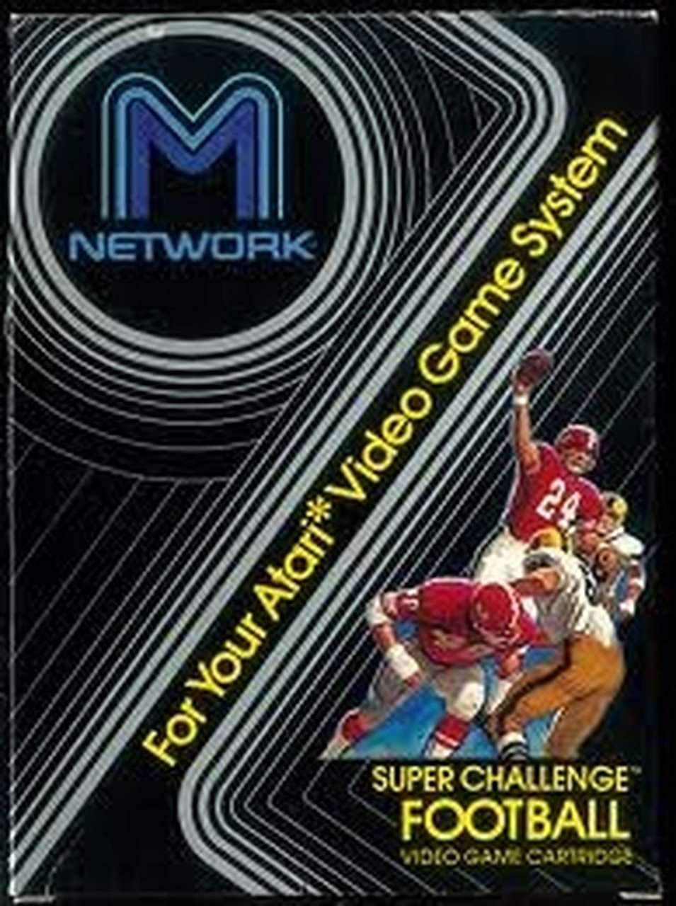 SUPER CHALLENGE FOOTBALL - ATARI 2600 GAME - Atari 2600 Game | Retrolio Games