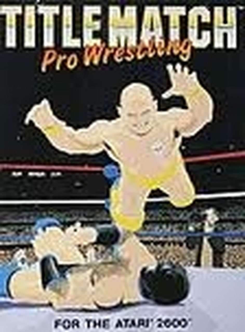 TITLE MATCH PRO WRESTLING - ATARI 2600 GAME - Atari 2600 Game | Retrolio Games