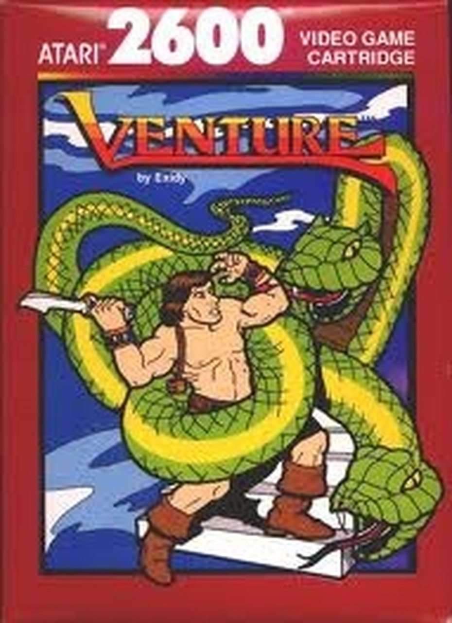 VENTURE - ATARI 2600 GAME - Atari 2600 Game | Retrolio Games
