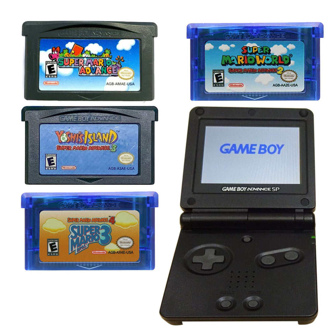 Nintendo Gameboy Advance SP Console: Super Mario Advance Bundle