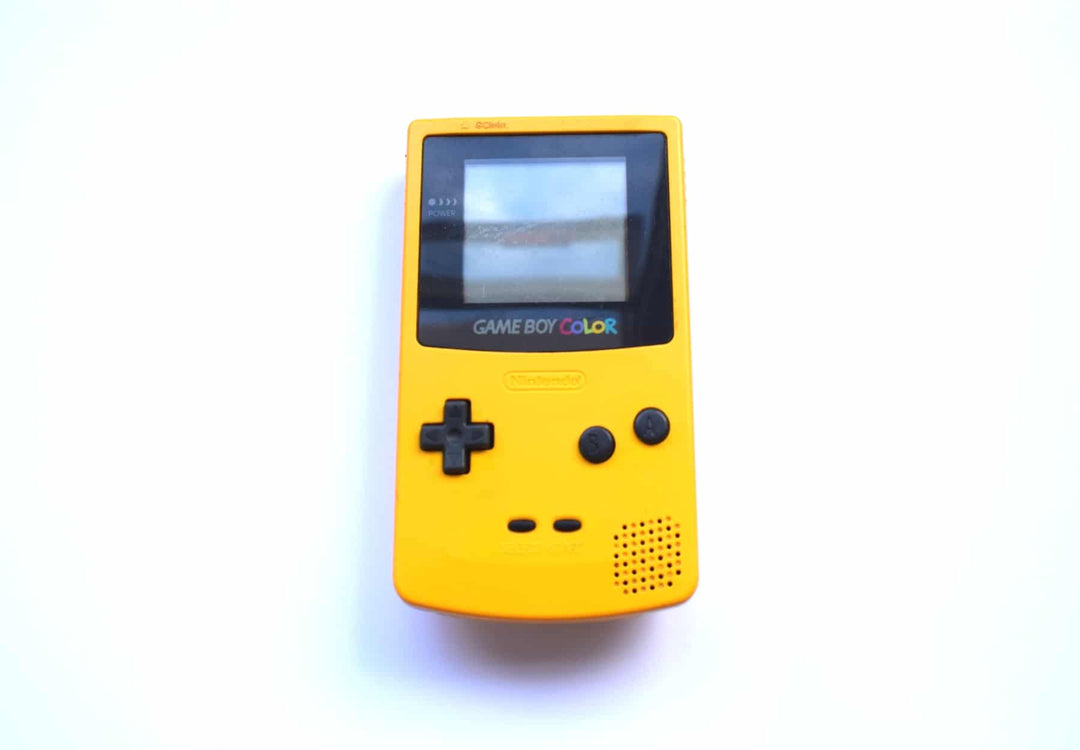 Consola Nintendo Gameboy Color: Tetris y Super Mario Bros Deluxe - Amarillo (Retro Fam)
