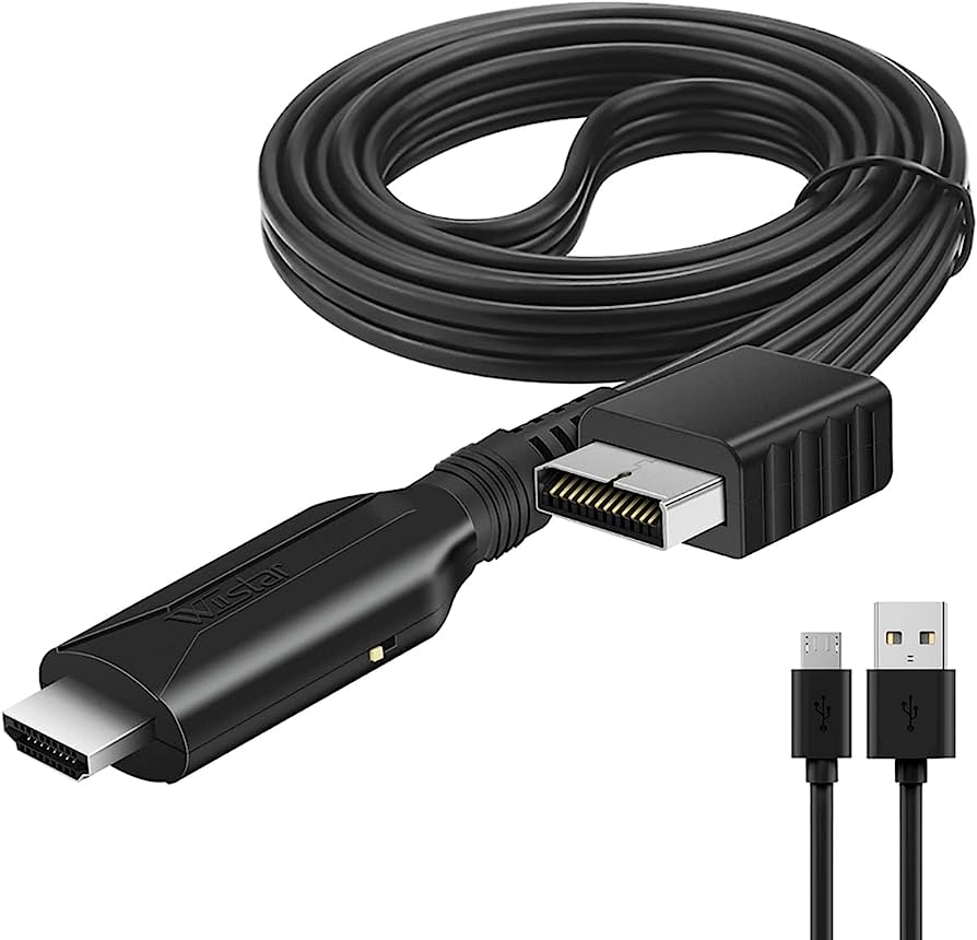 Cable HDTV para PS2 y PS1 (Retro Fam)