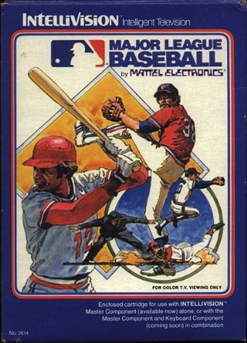 MAJOR LEAGUE BASEBALL  - Intellivision Game (Retro Fam)