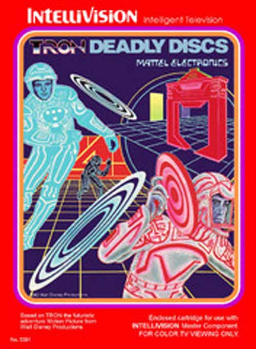 TRON DEADLY DISCS  - Intellivision Game (Retro Fam)