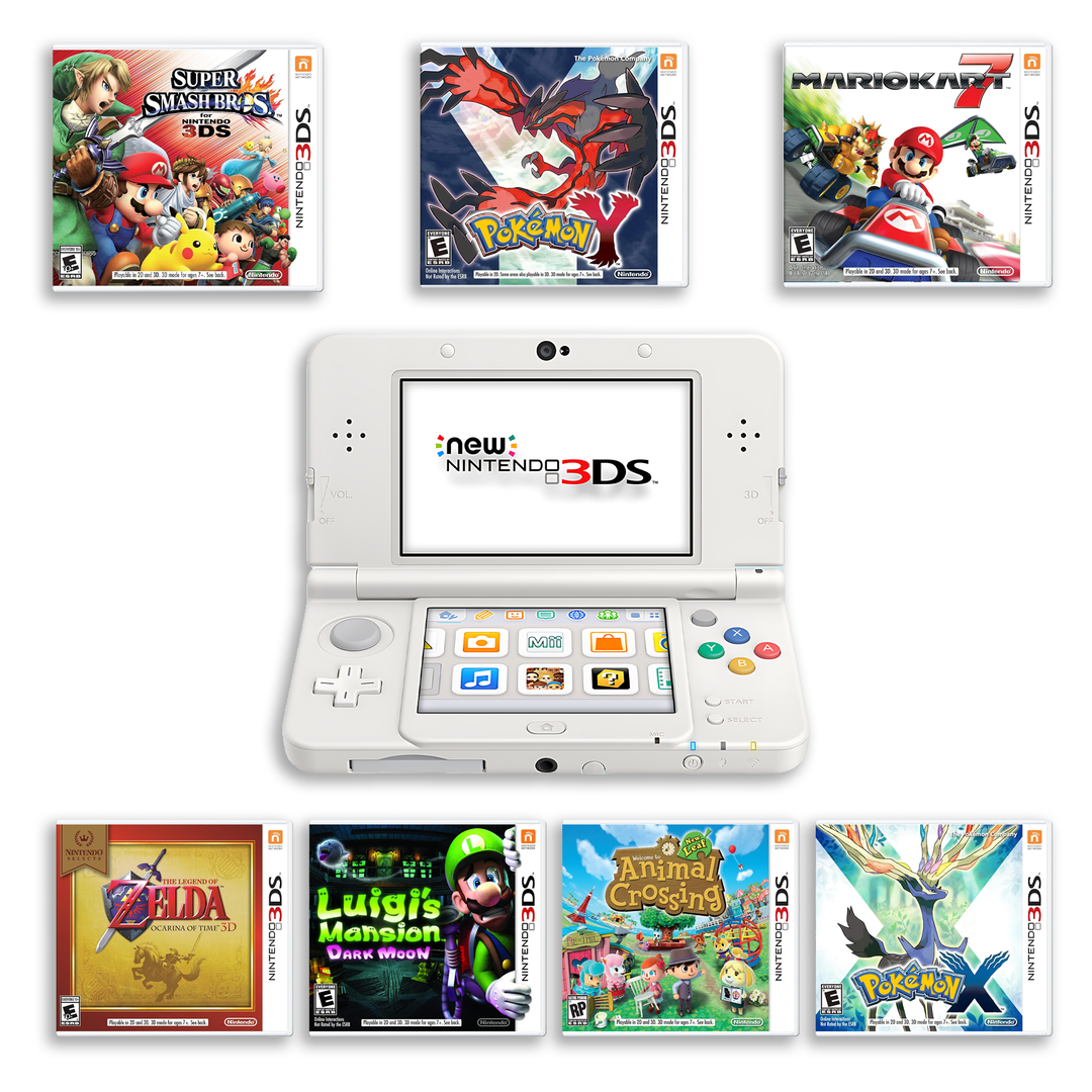 Nintendo New 3DS Console - White