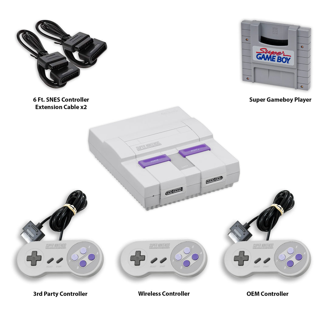 SNES Console Bundle: Super Mario World
