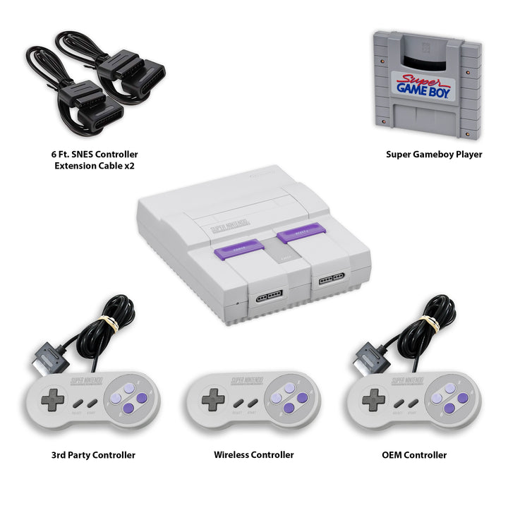 SNES Console Bundle: Super Mario World