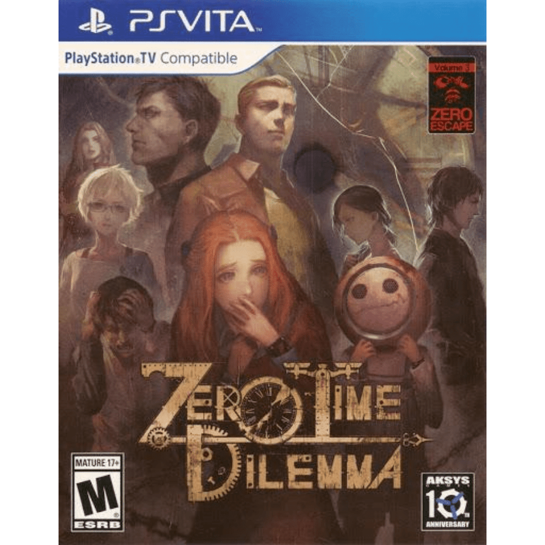 Zero Escape: Zero Time Dilemma - PS Vita Game
