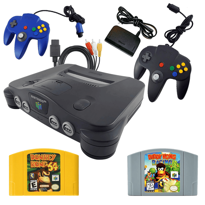 Nintendo 64 (N64) Console Bundle: Donkey Kong