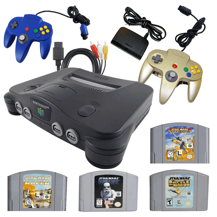 Nintendo 64 (N64) Console: Star wars Bundle