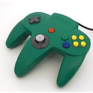 Nintendo 64 N64 Green Controller (Retro Fam)