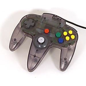 Nintendo 64 N64 Smoke Gray Controller (Retro Fam)
