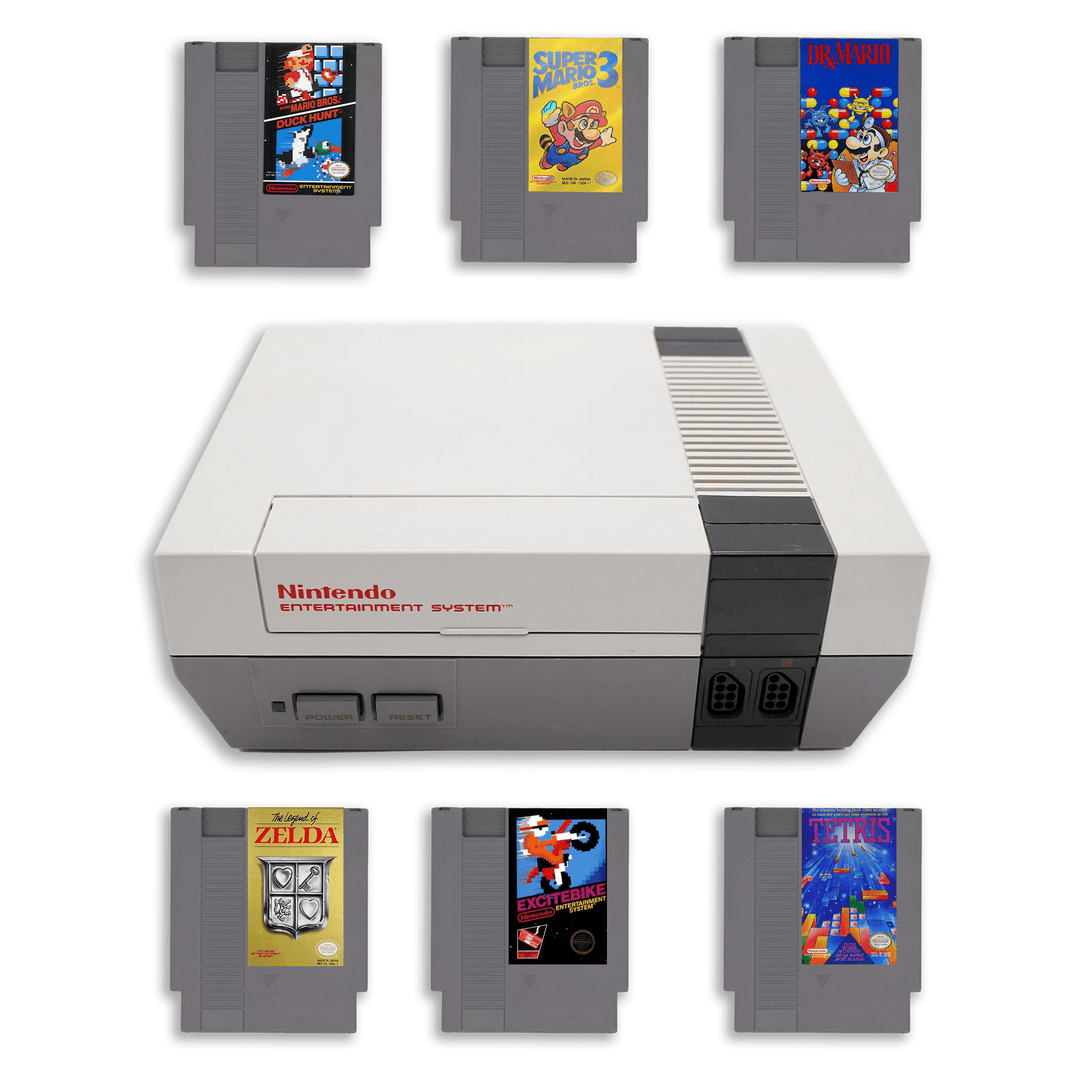 NES Premium Experience – Super Mario Bros. 3 et Contra – 2 manettes