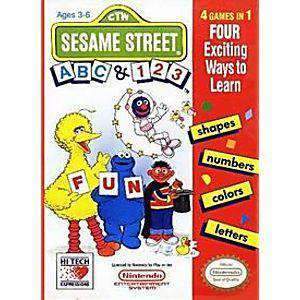 Sesame Street 123/ABC - NES Game | Retrolio Games