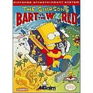Simpsons Bart vs World - NES Game | Retrolio Games