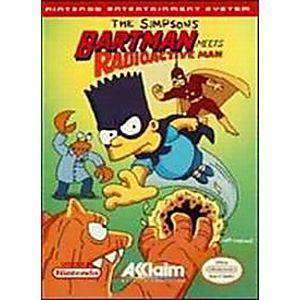 Simpsons Bart Radioactive Man - NES Game | Retrolio Games