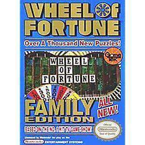 Wheel Fortune Family - NES Game | Retrolio Games