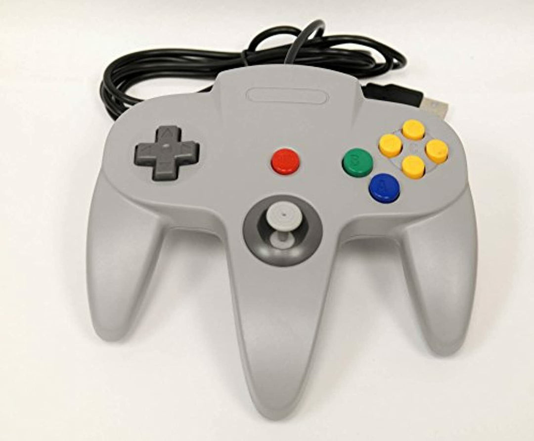 Manette USB Nintendo 64 N64 neuve - Grise (Retro Fam)