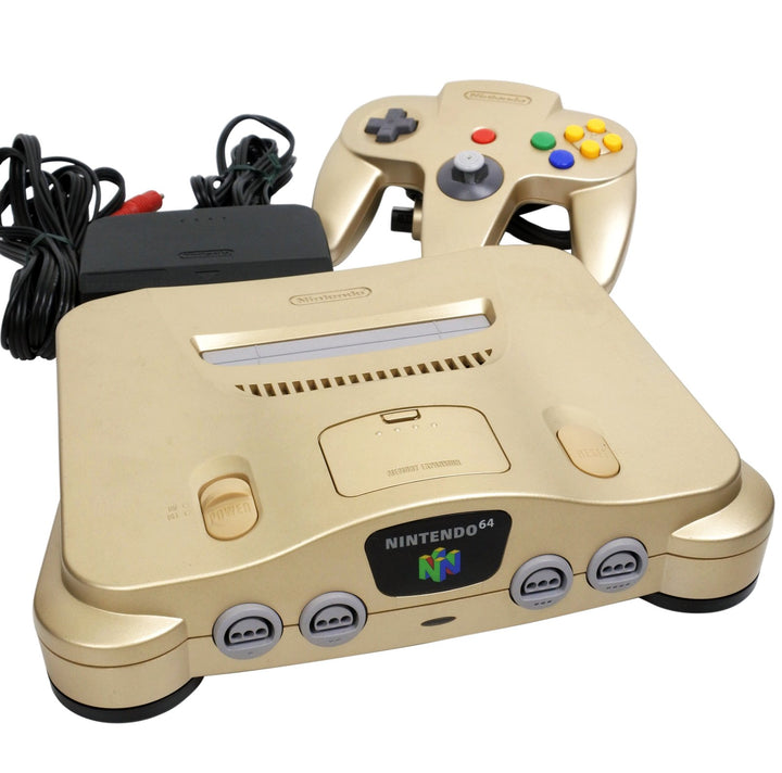 Nintendo 64 (N64) Gold Console