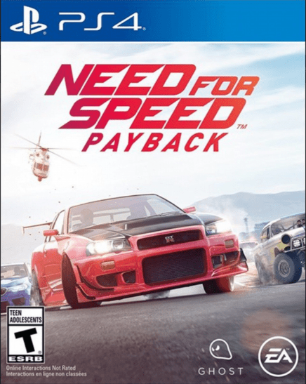 Need For Speed ​​Payback - Jeu PS4 (Retro Fam)