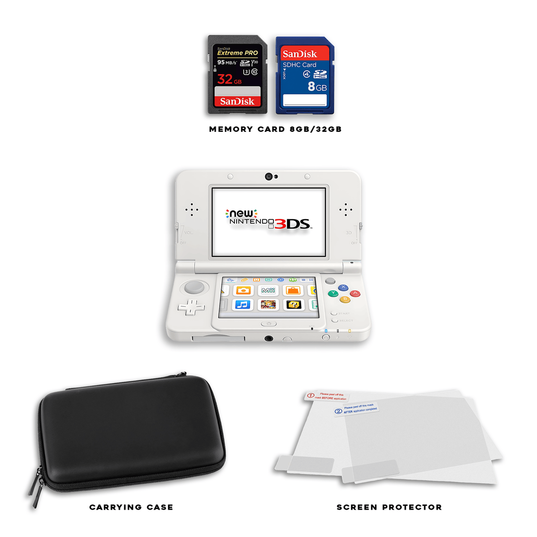 Nintendo New 3DS Console - White