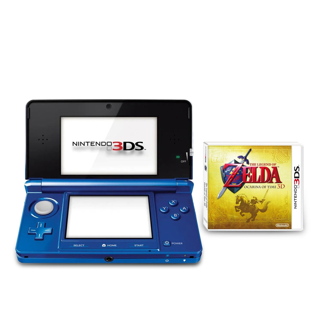 Consola Nintendo 3DS: Zelda Ocarnia of Time - Azul (Retro Fam)