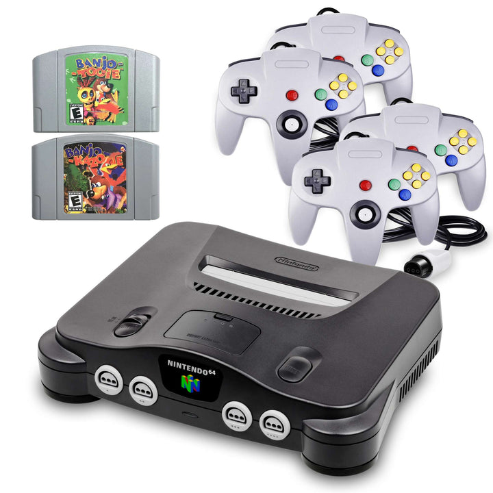 Nintendo 64 Console: Banjoo Kazooie & Banjoo Tooie