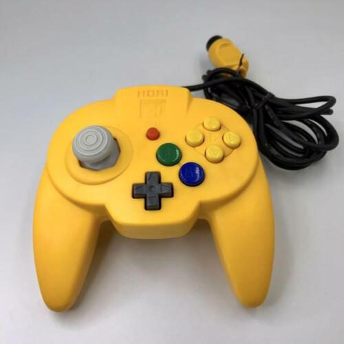 Mando Hori Pad de Nintendo 64 - Amarillo (Retro Fam)