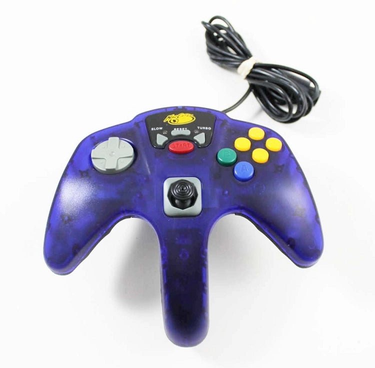 Manette Nintendo 64 N64 Madcatz violette transparente (Retro Fam)