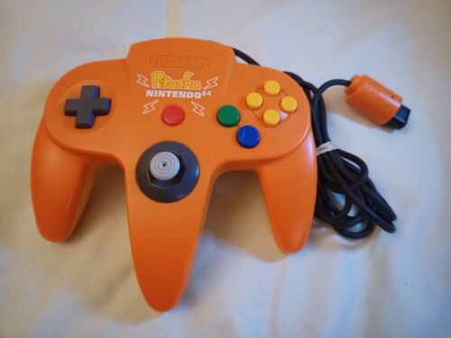 Mando Pikachu Naranja/Amarillo de Nintendo 64 (Japón) (Retro Fam) - Image 2