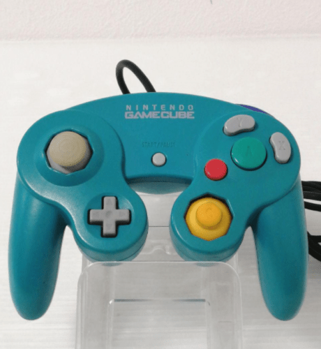 Nintendo Gamecube Rare Emerald Blue Controller (JPN)