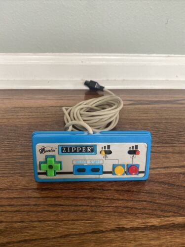 Manette Nintendo NES Beeshu Zipper (Bleu) RARE (Retro Fam)