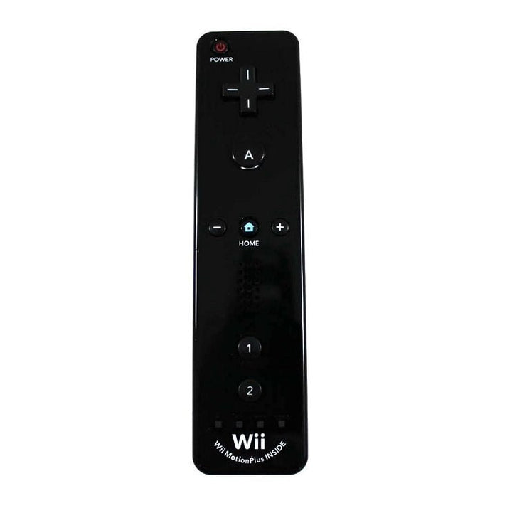 Nintendo Wii Controller- Black (Retro Fam)