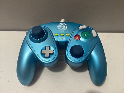 Nintendo Wii U Fight Pad Controller - Zero Suit Samus (Blue)