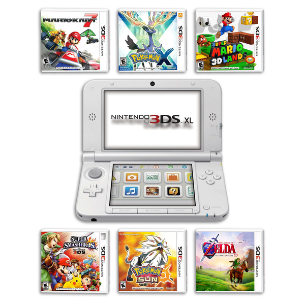 Nintendo 3DS XL Clásicos de plataformas – Kirby y Yoshi – Cargador, lápiz táctil - Image 2