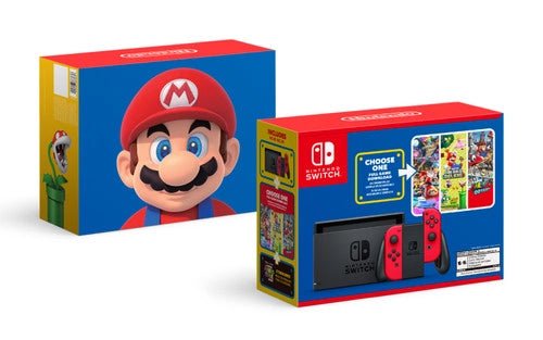 Switch Console Mario Choose One Bundle