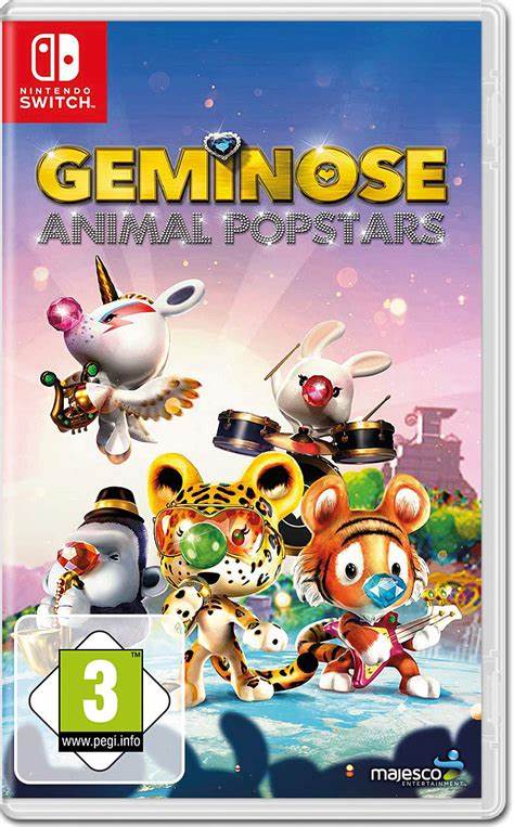 Geminose: Animal Popstars – Jeu Nintendo Switch (Retro Fam)