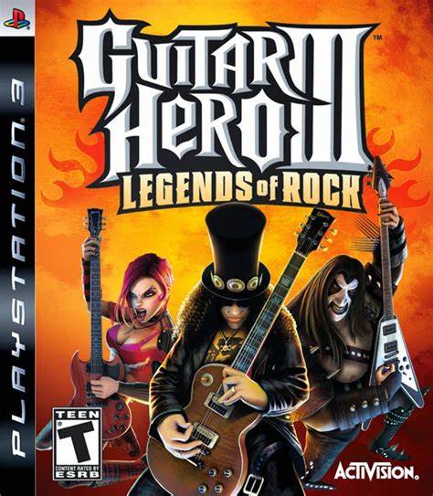 Guitar Hero III Legends of Rock – PS3 Game (Retro Fam)