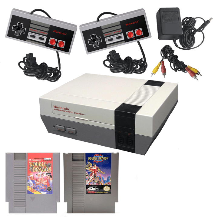 ORIGINAL NES DOUBLE DRAGON 1 & 2 PAK