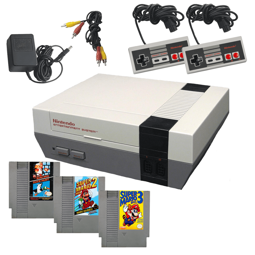 ORIGINAL NES MARIO 123 PAK - ACCEPTABLE