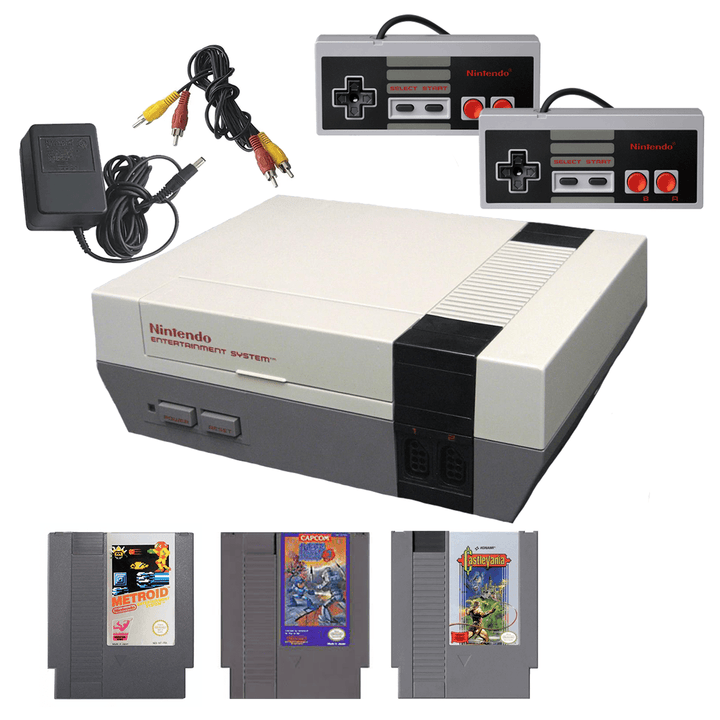 ORIGINAL NES METROID, MEGA MAN, CASTLEVANIA PAK