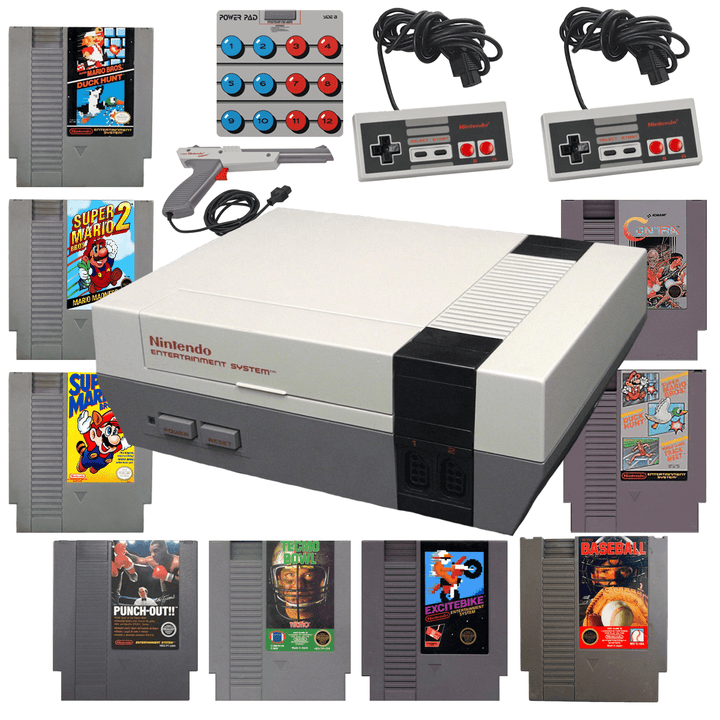 Nintendo NES Console Bundle: ULTIMATE GAMES