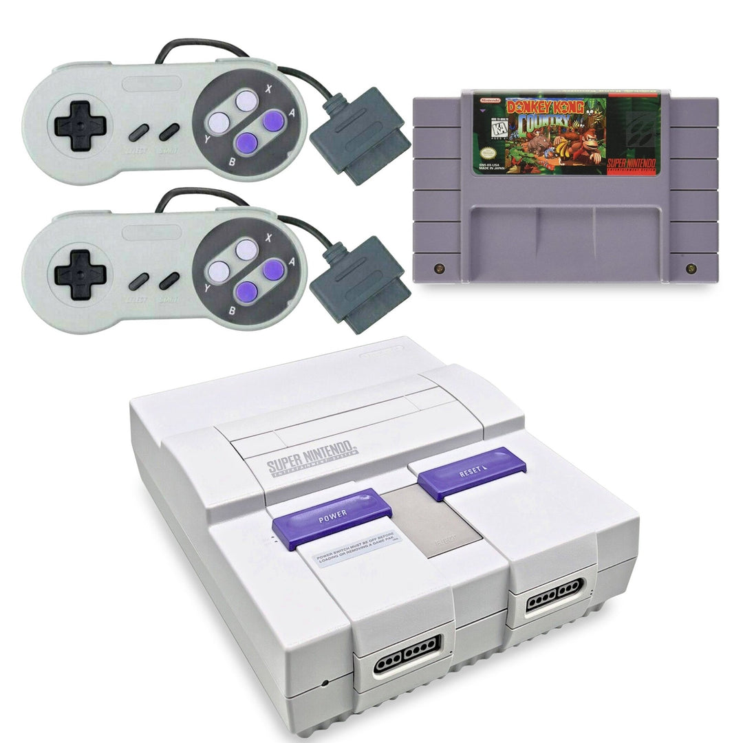 Super Nintendo SNES Original Console: Donkey Kong Country