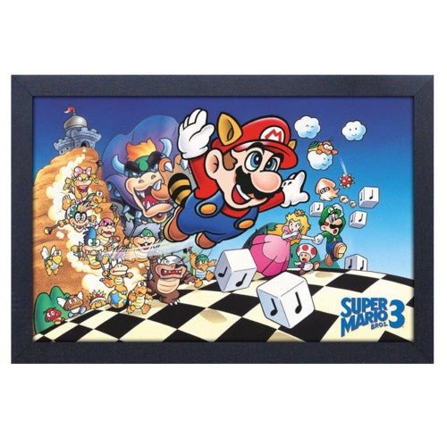 Framed Prints 13x19 - Super Mario Bros. 3 (Retro Fam)