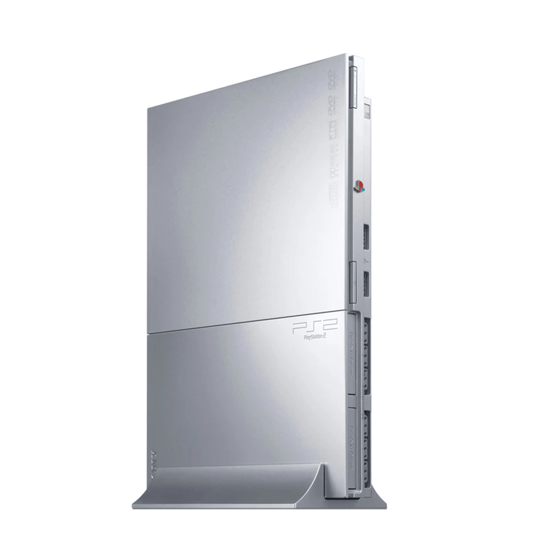PLAYSTATION 2 SLIM SILVER CONSOLE ONLY (1)