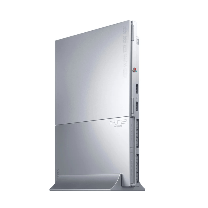 PLAYSTATION 2 SLIM SILVER CONSOLE ONLY (1)