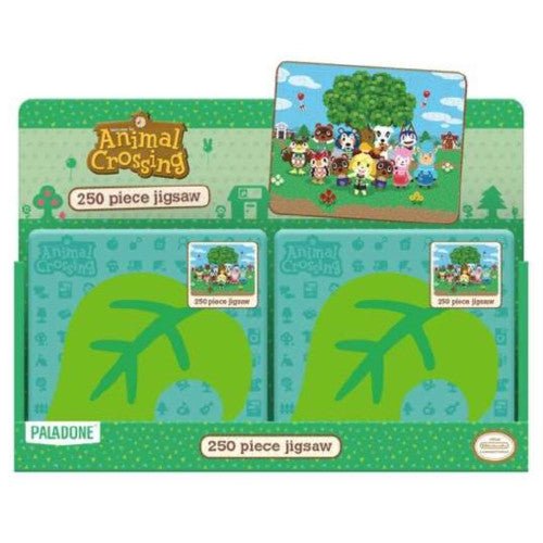 Puzzle 250 pièces : Animal Crossing - Personnages (Famille rétro)