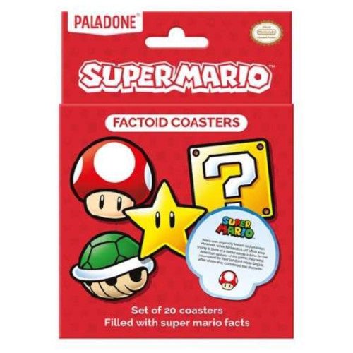 Factoid Coasters Super Mario (Retro Fam)