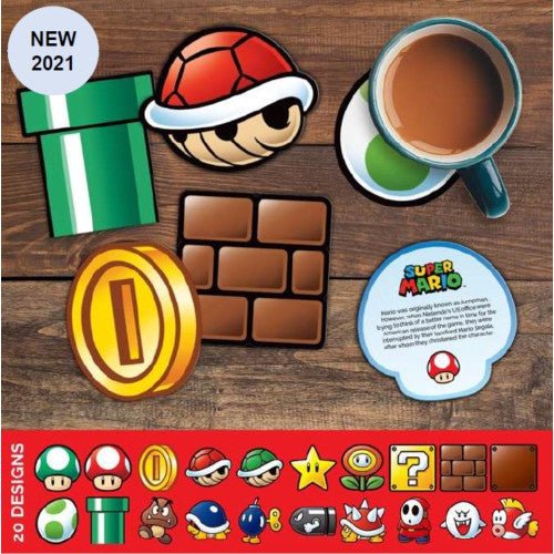 Factoid Coasters Super Mario (Retro Fam)